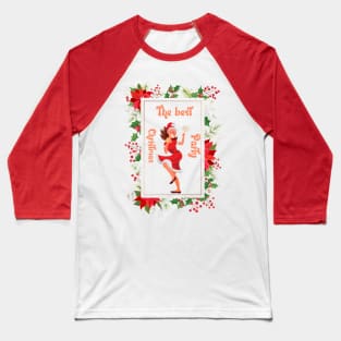 The Best Christmas Party Baseball T-Shirt